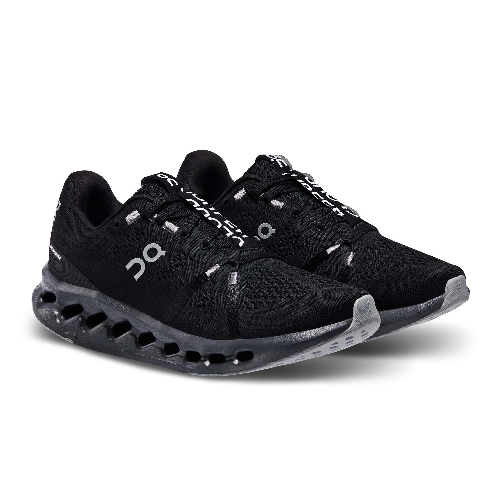 On | Women's Cloudsurfer Running Shoes - All Black