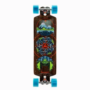 Pantheon Pranayama cosmic turtle longboard complete