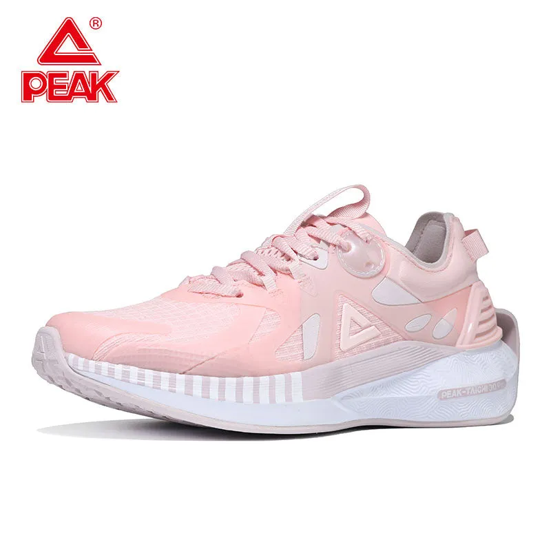 PEAK TAICHI 3.0 Pro Women Cushioning Non-slip Wearable Sneakers Lightweight Mesh Breathable Shoes Sport Running Shoes for Women EW11728H