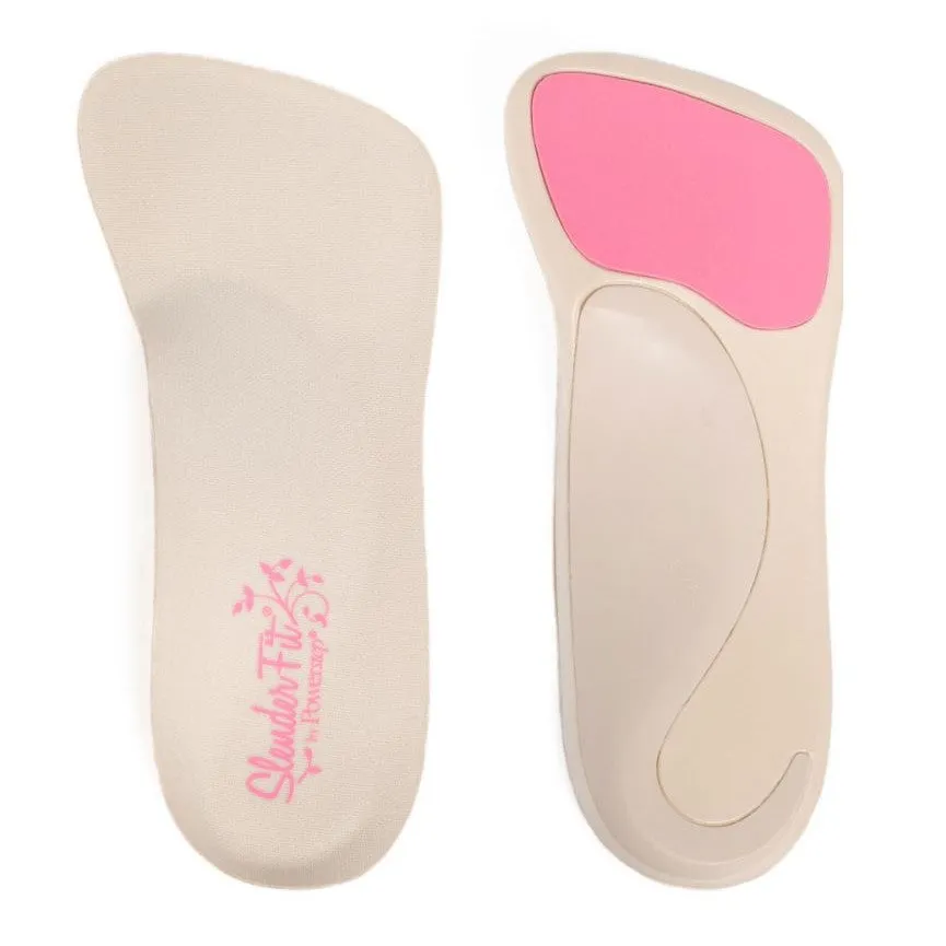 Powerstep SlenderFit® Fashion Insoles-Black or Natural