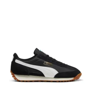 PUMA Men's Easy Rider Vintage Sneaker, Black White