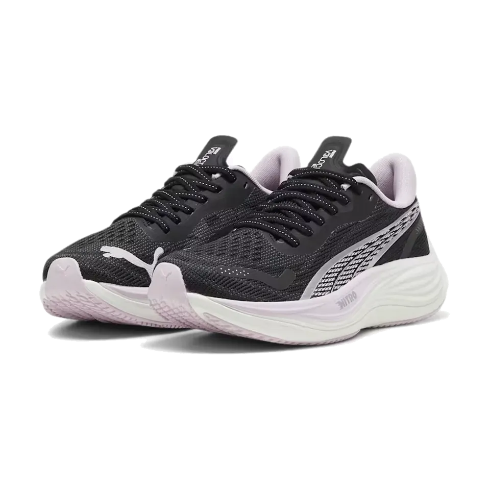 PUMA Women's Velocity NITRO 3 PUMA Black/PUMA Silver/Grape Mist