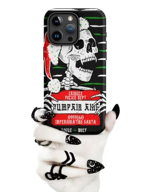 Pumpkin King Tough Phone Case for iPhone - Xmas Goth Anti-scratch Cover Witchy Christmas Gothic Gifts