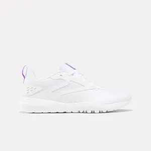 Reebok Footwear Women Flexagon Energy TR 4 Shoes FOOTWEAR WHITE/DIGITAL PURPLE