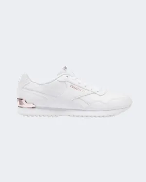 Reebok  Royal Glide Ripple Clip Women Running Shoes White/Rose Gold Dv6703