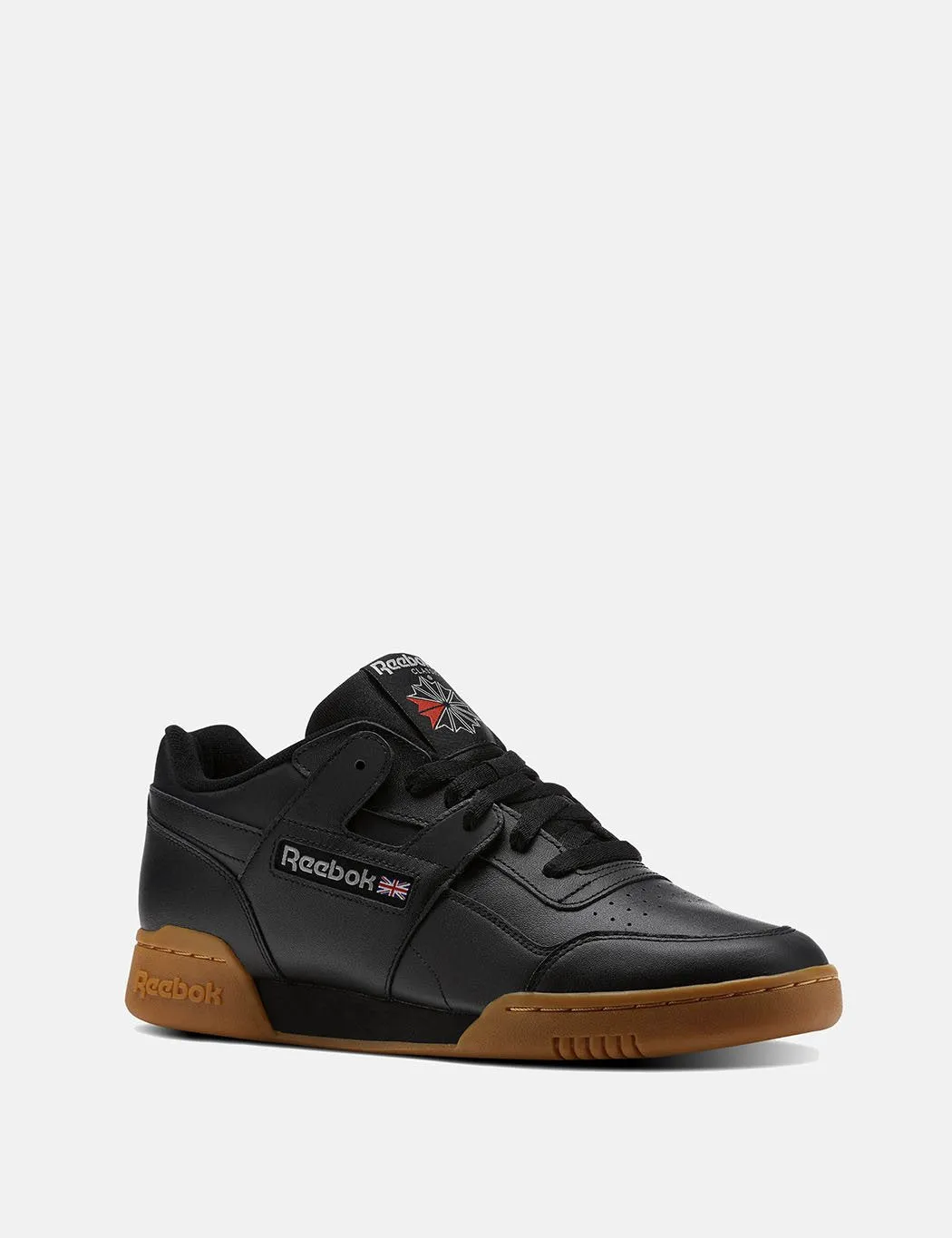 Reebok Workout Plus Gum Sole (CN2127) - Black/Carbon/Classic Red