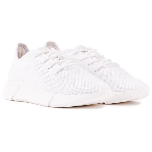 Rumex Men's Vegan Runner Sneakers | White