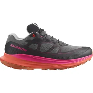 Salomon Women's Ultra Glide 2 Trail Running Shoes Plum Kitten / Black / Pink Glow