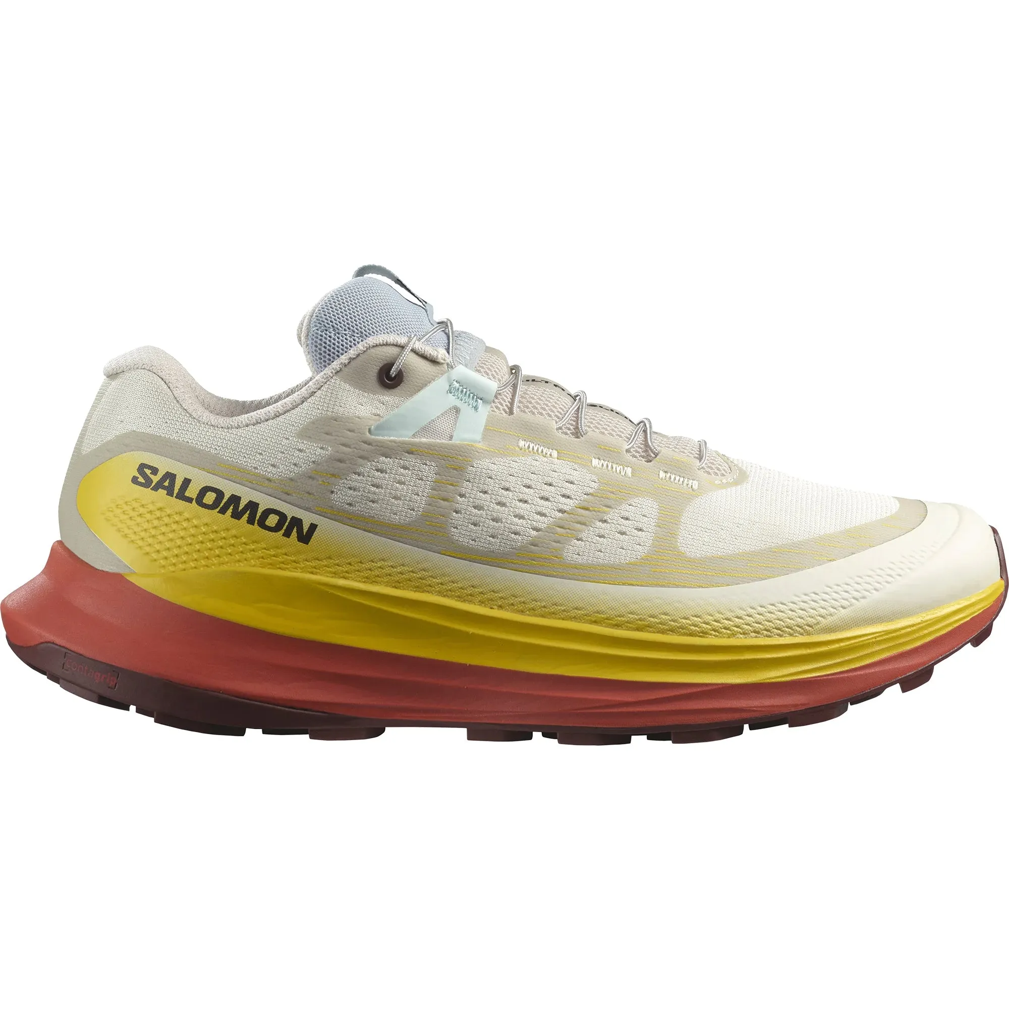 Salomon Women's Ultra Glide 2 Trail Running Shoes Rainy Day / Freesia / Hot Sauce