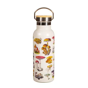 Sass & Belle - Vintage-Style Mushroom Diagram Water Bottle