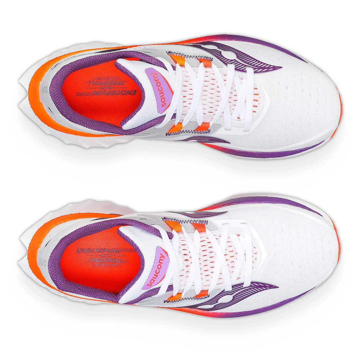 Saucony Endorphin Speed 4 Womens | White/violet