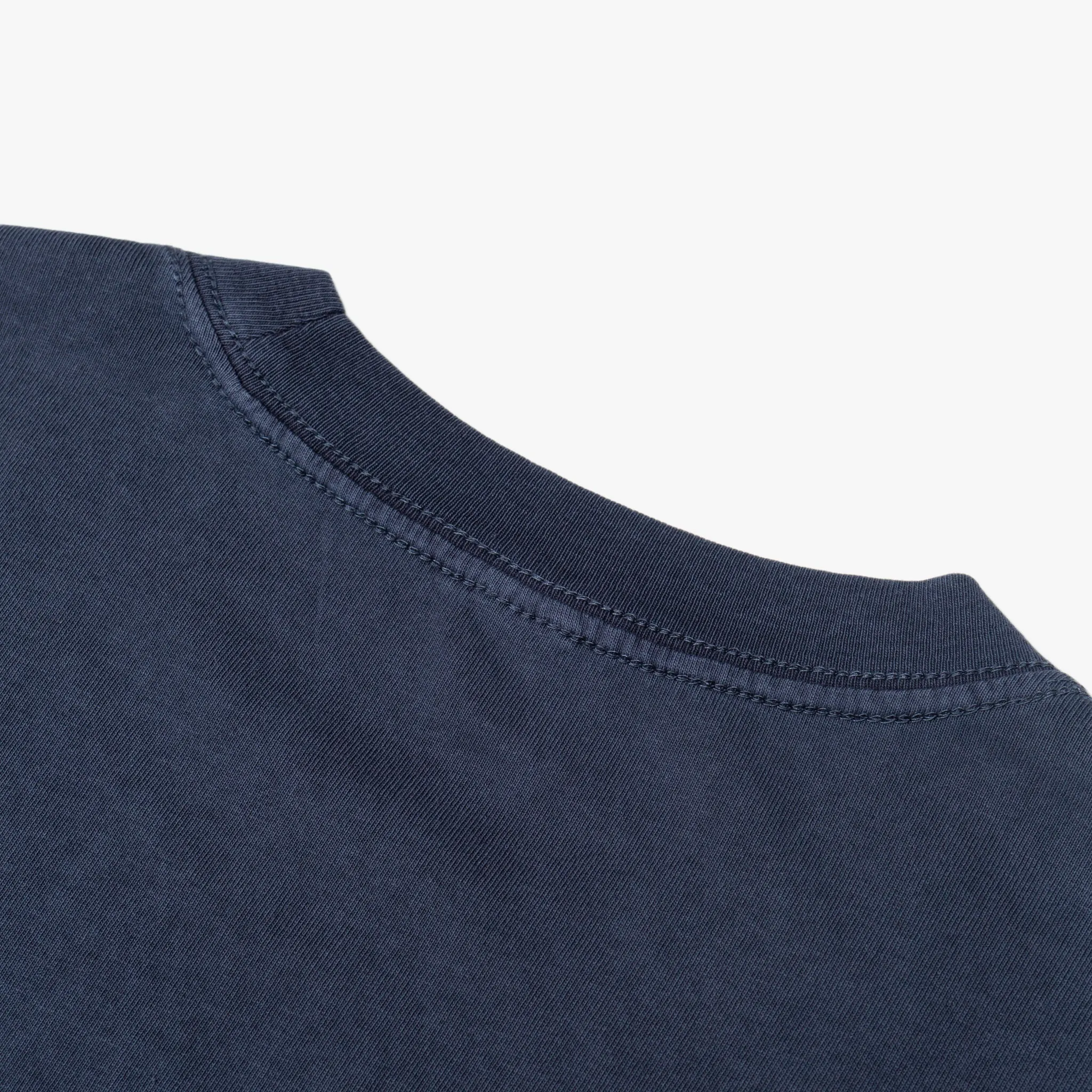 Sigmund Outline Tee (Faded Indigo)