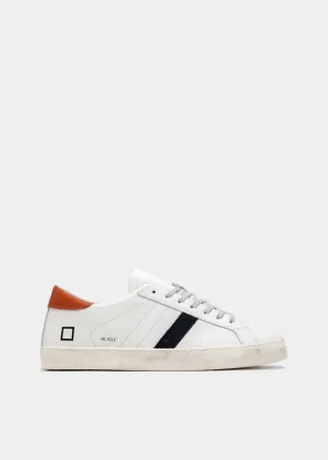 Sneakers DATE Hill Low Vintage Calf White - Orange