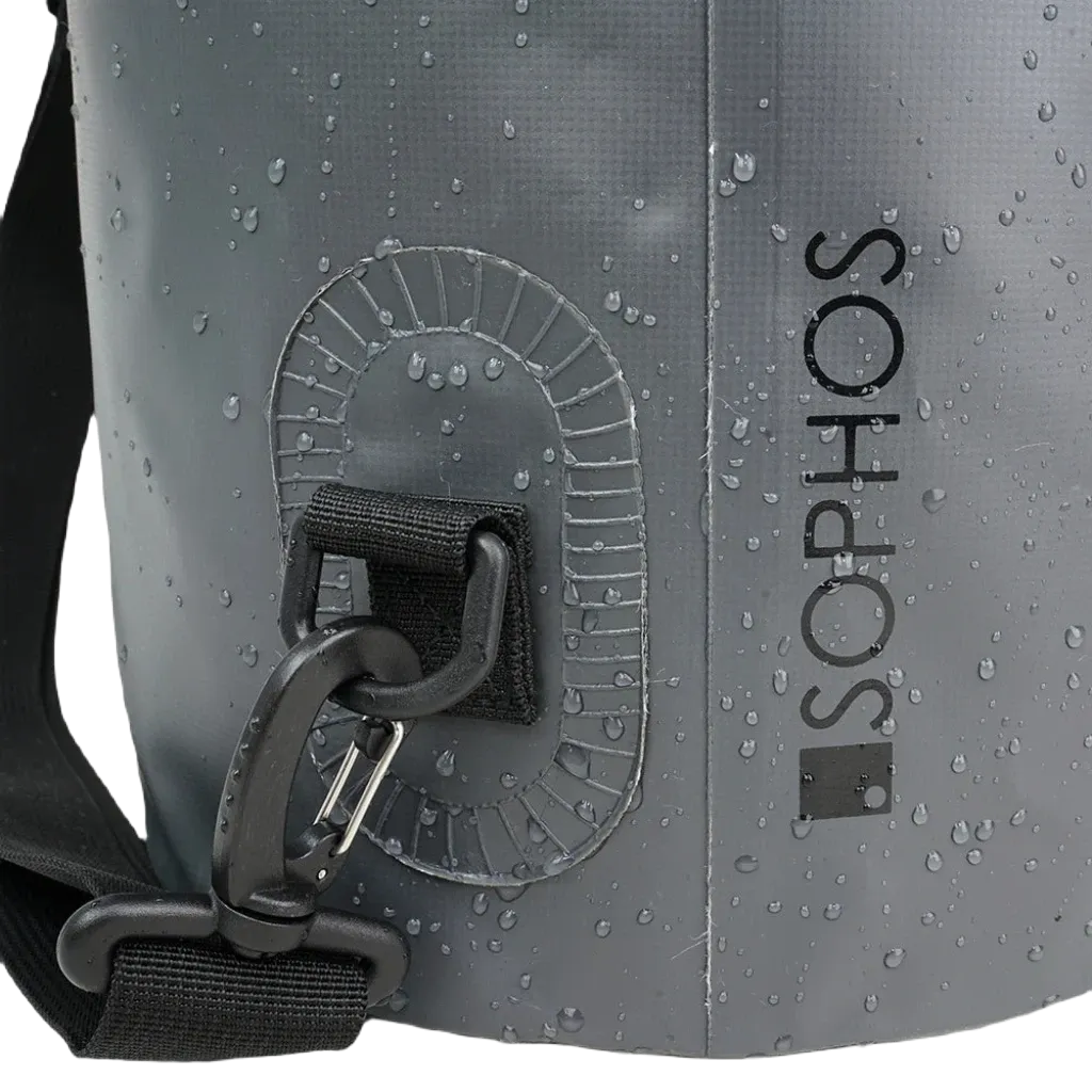 Sophos Lifestyle Dry Sack Bag 20L Charcoal 500D PVC