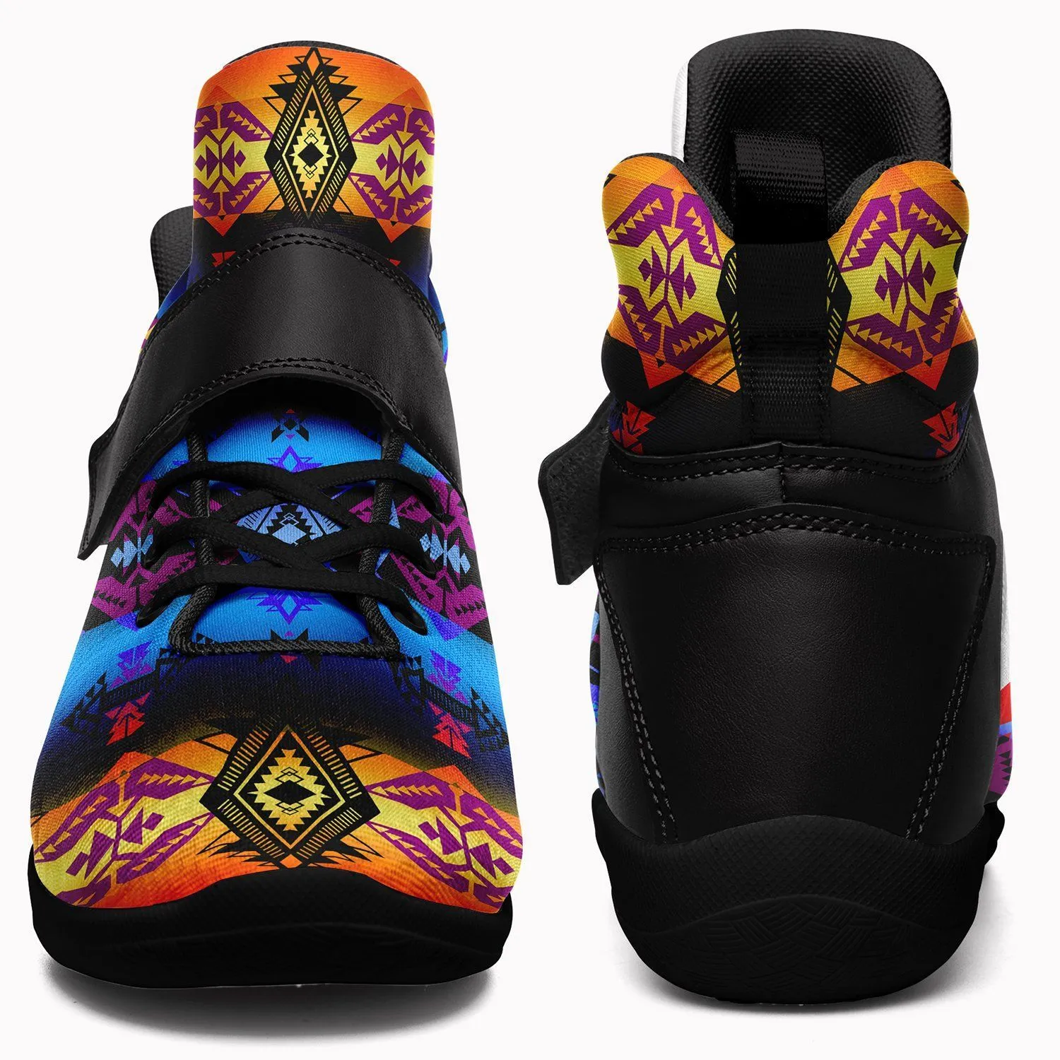 Sovereign Nation Sunset Ipottaa Basketball / Sport High Top Shoes - Black Sole