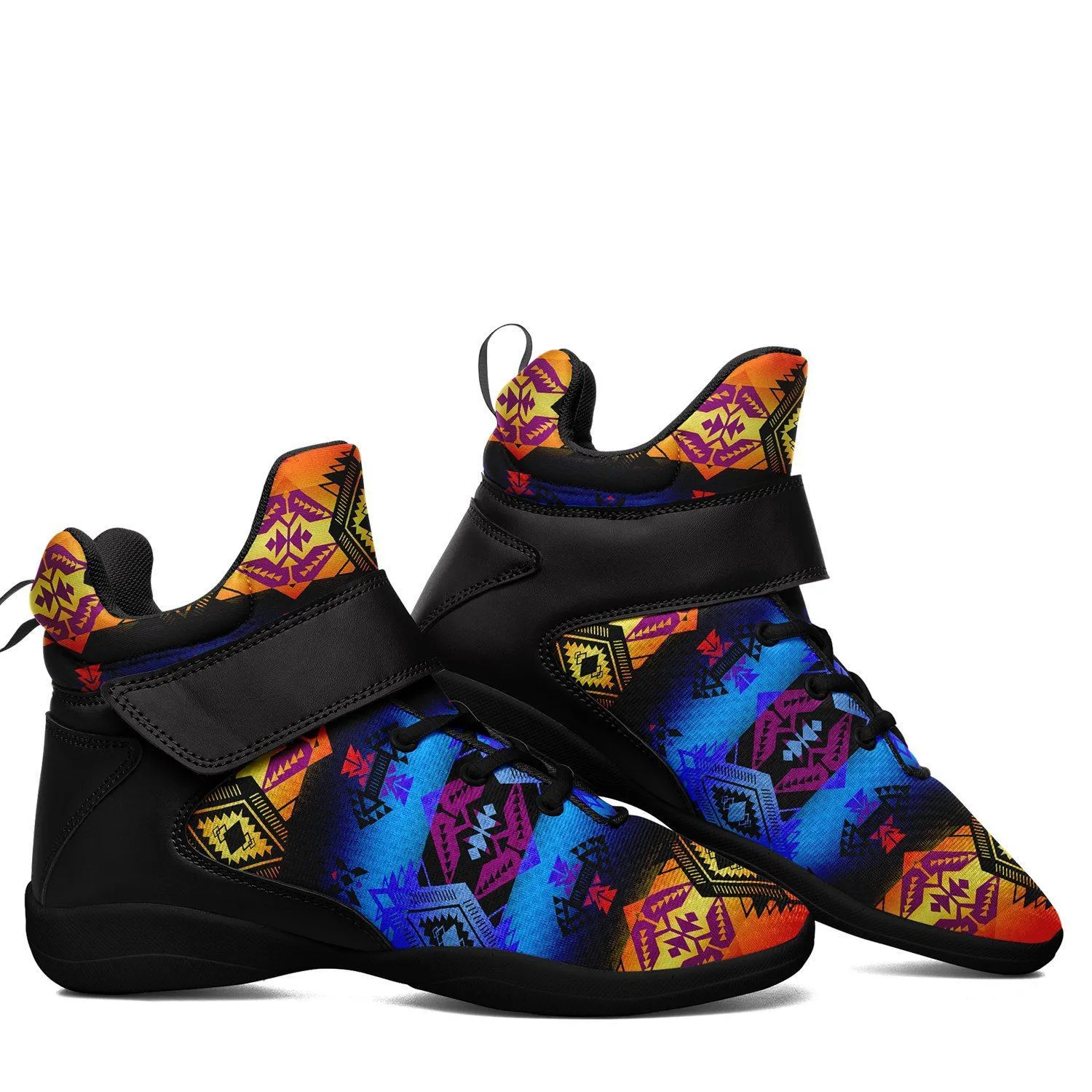 Sovereign Nation Sunset Ipottaa Basketball / Sport High Top Shoes - Black Sole