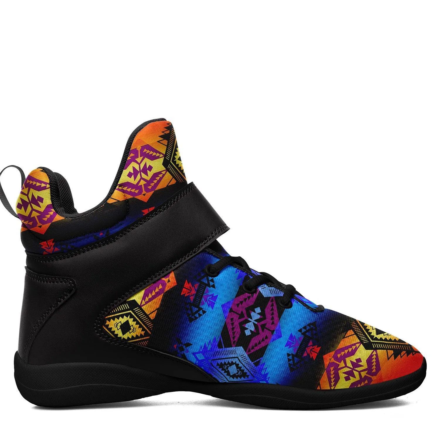 Sovereign Nation Sunset Ipottaa Basketball / Sport High Top Shoes - Black Sole