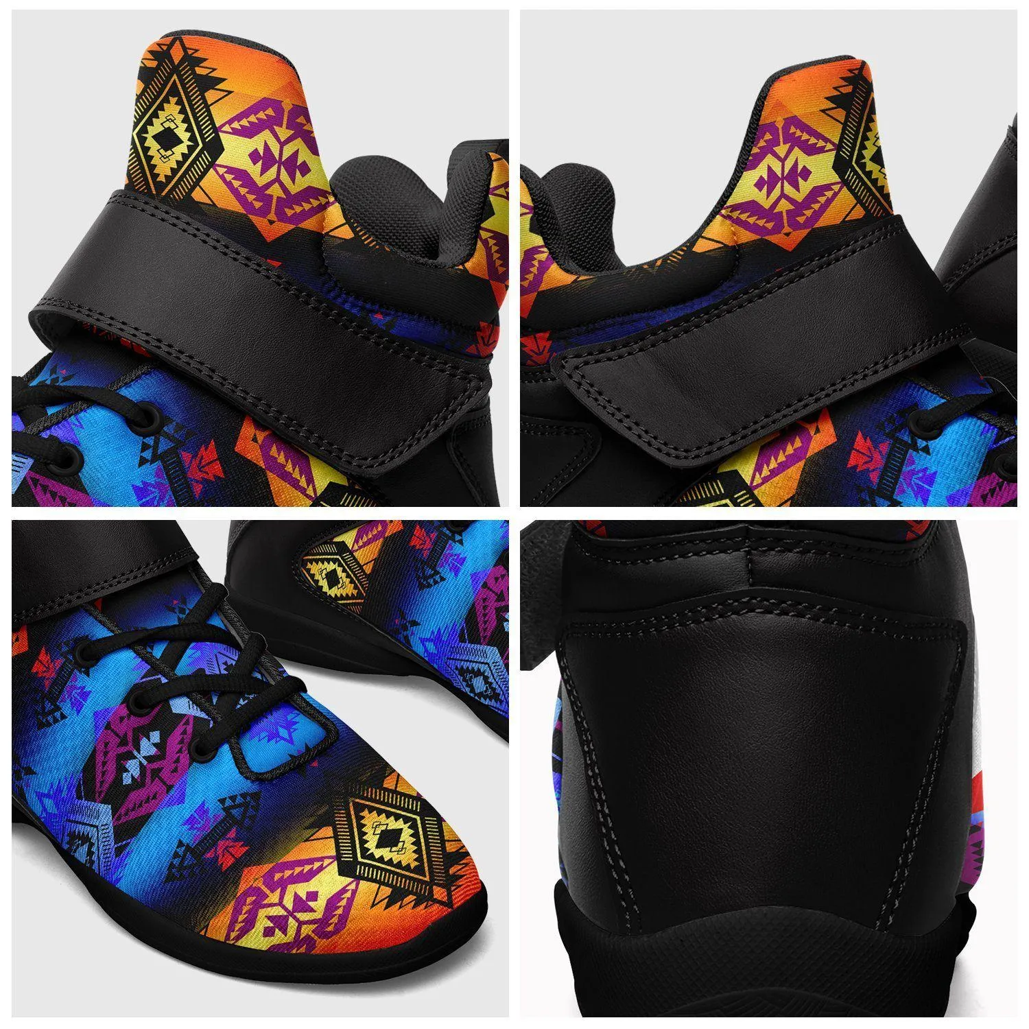 Sovereign Nation Sunset Ipottaa Basketball / Sport High Top Shoes - Black Sole