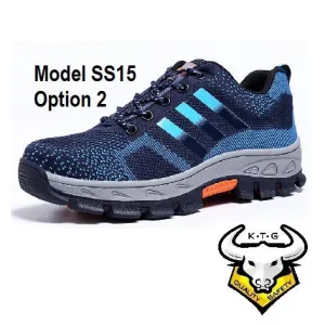 Steel Toe Sports Safety Shoes - Model SS15 (Option 2)