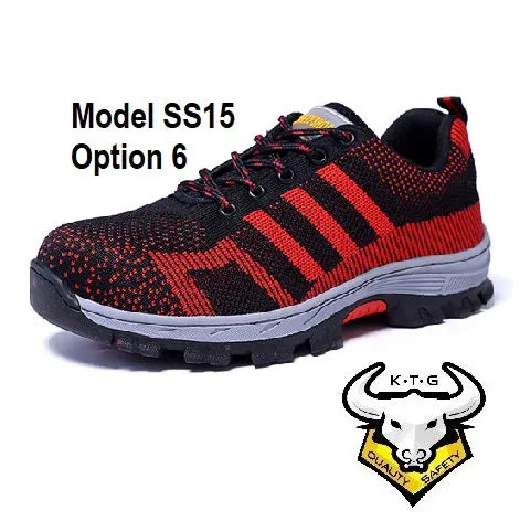 Steel Toe Sports Safety Shoes - Model SS15 (Option 6)