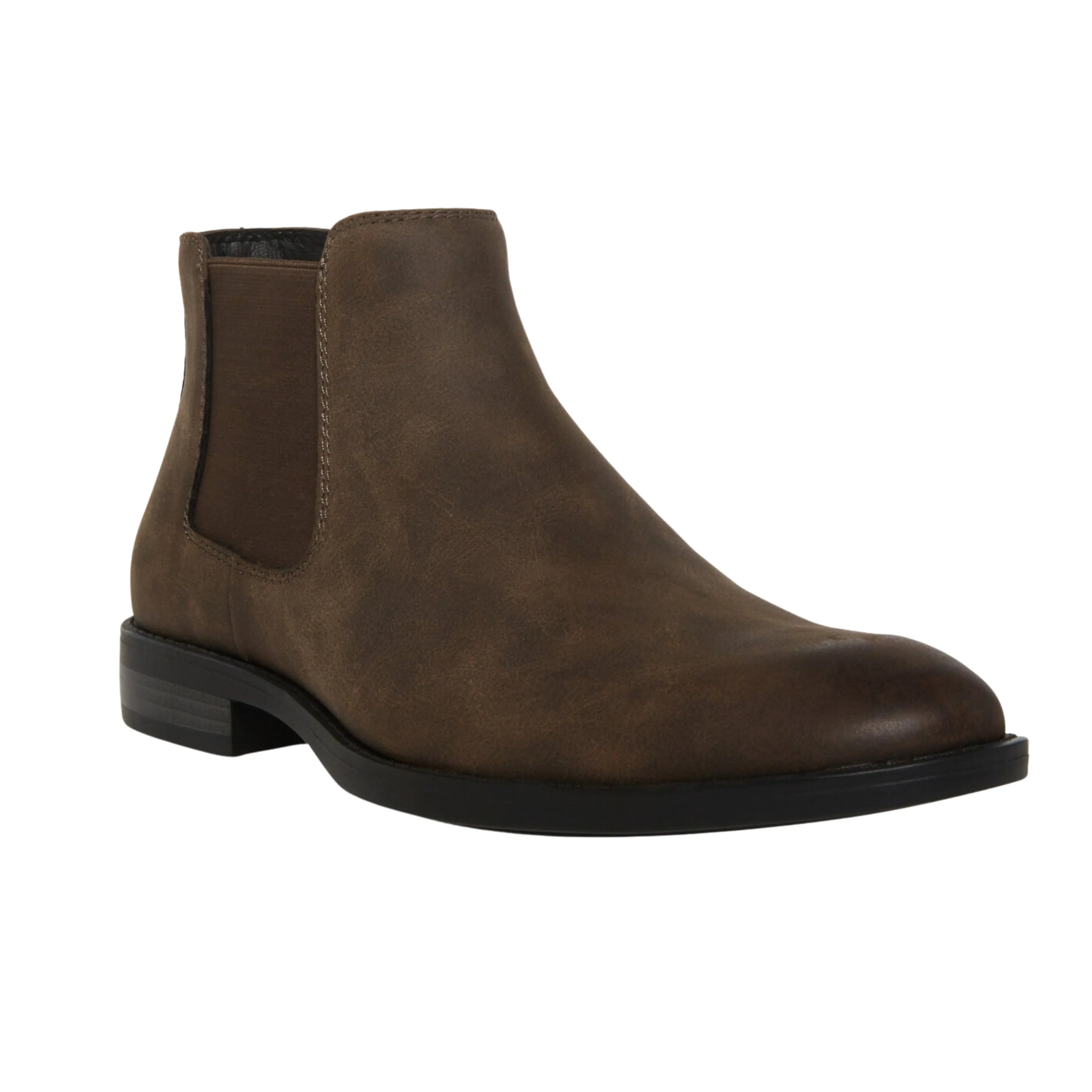 STEVE MADDEN - Cushioned Goring Maxxin Round Toe Boots