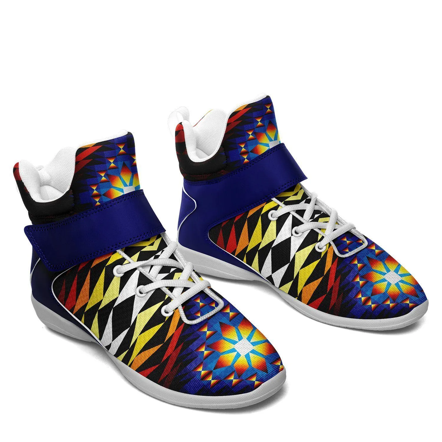 Sunset Blanket Kid's Ipottaa Basketball / Sport High Top Shoes