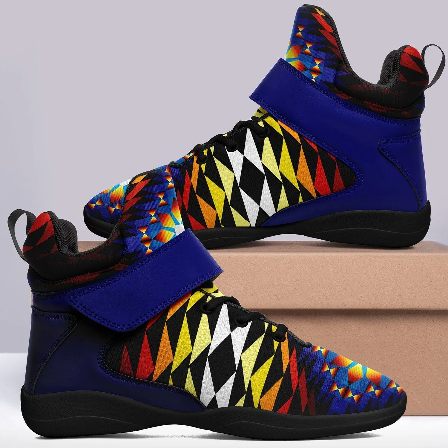 Sunset Blanket Kid's Ipottaa Basketball / Sport High Top Shoes