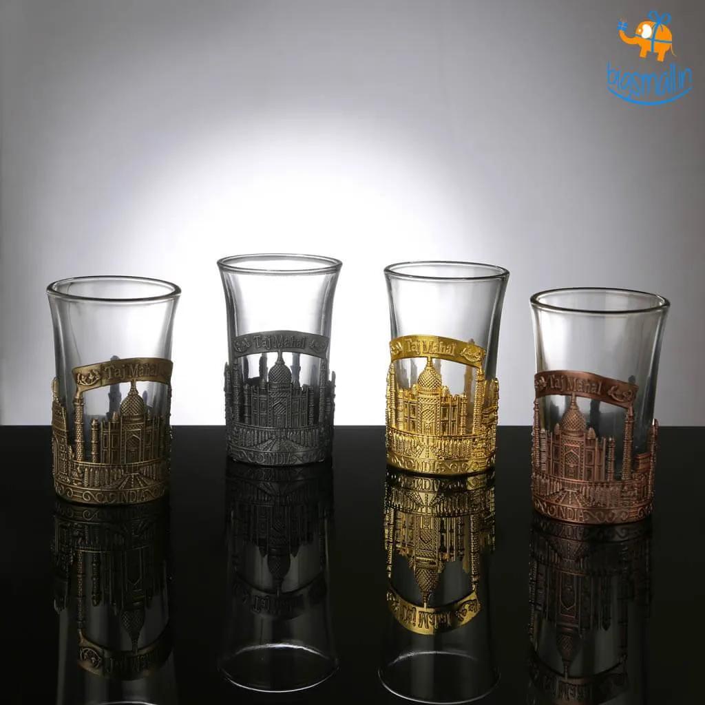 Taj Mahal Vintage Shot Glass