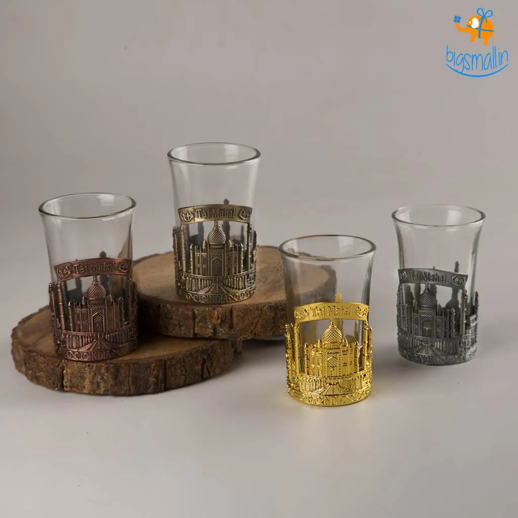 Taj Mahal Vintage Shot Glass