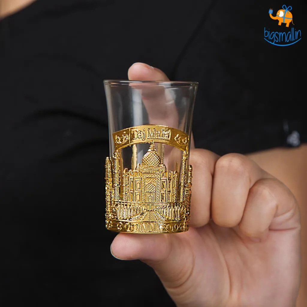 Taj Mahal Vintage Shot Glass