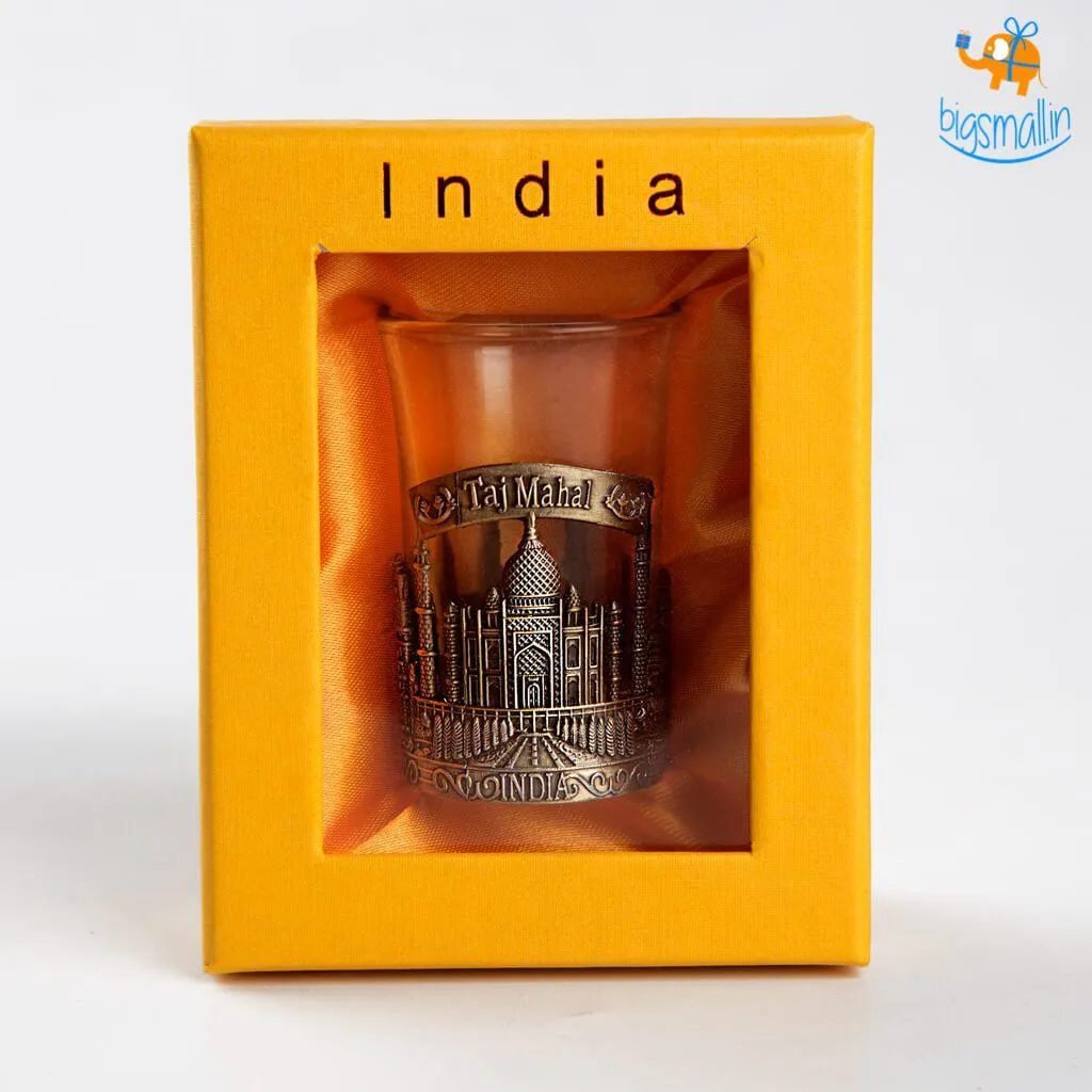 Taj Mahal Vintage Shot Glass