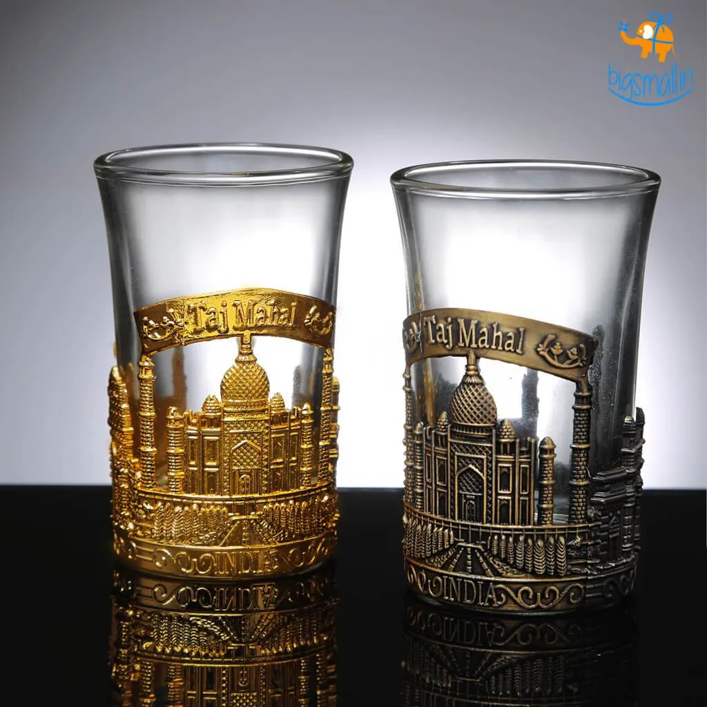 Taj Mahal Vintage Shot Glass