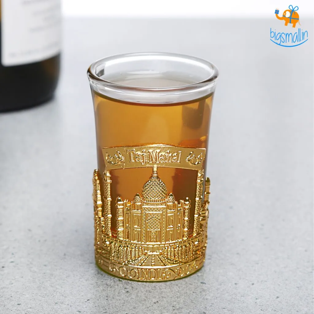 Taj Mahal Vintage Shot Glass