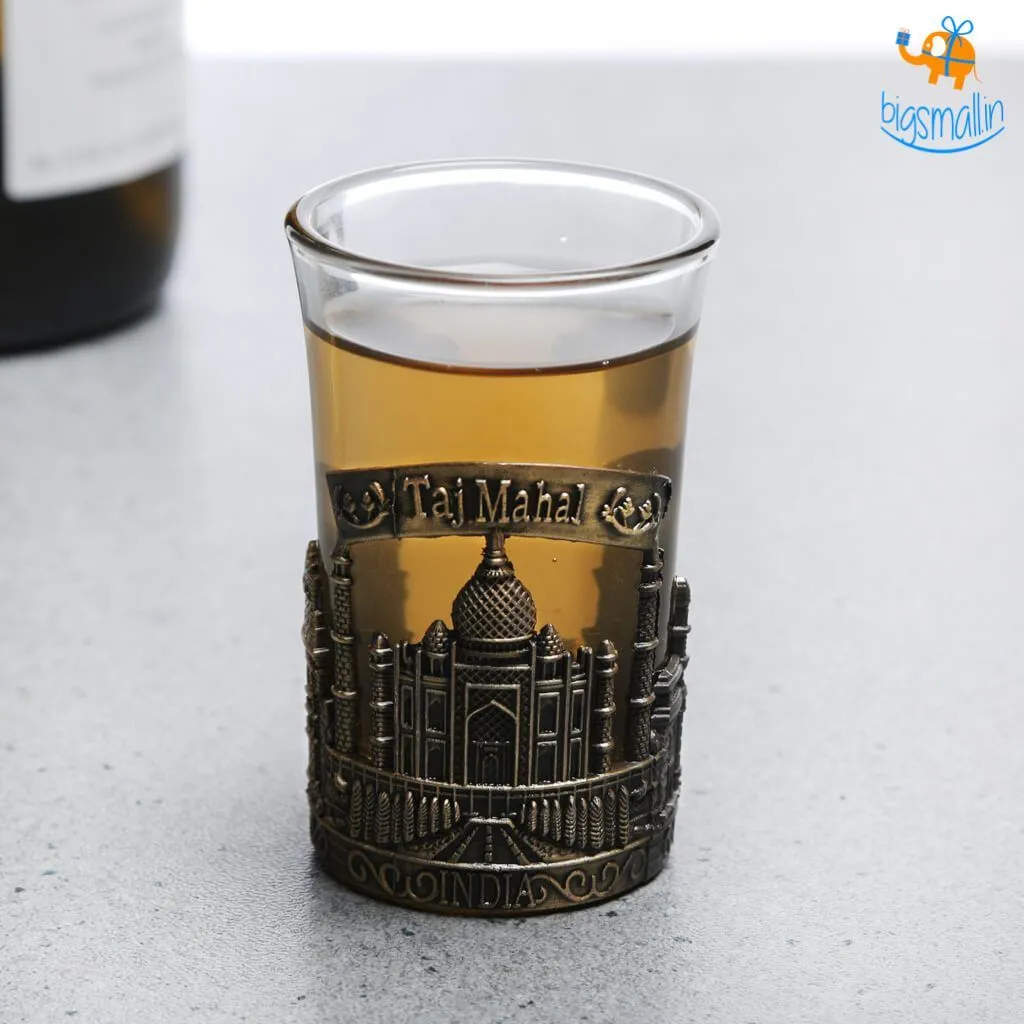 Taj Mahal Vintage Shot Glass