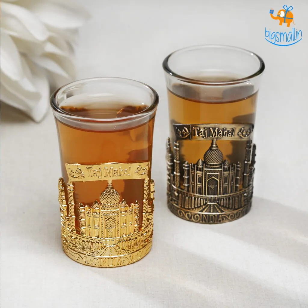 Taj Mahal Vintage Shot Glass