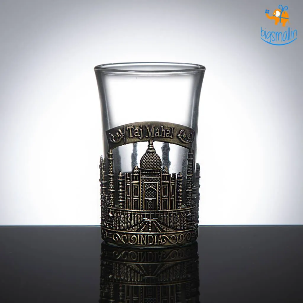 Taj Mahal Vintage Shot Glass