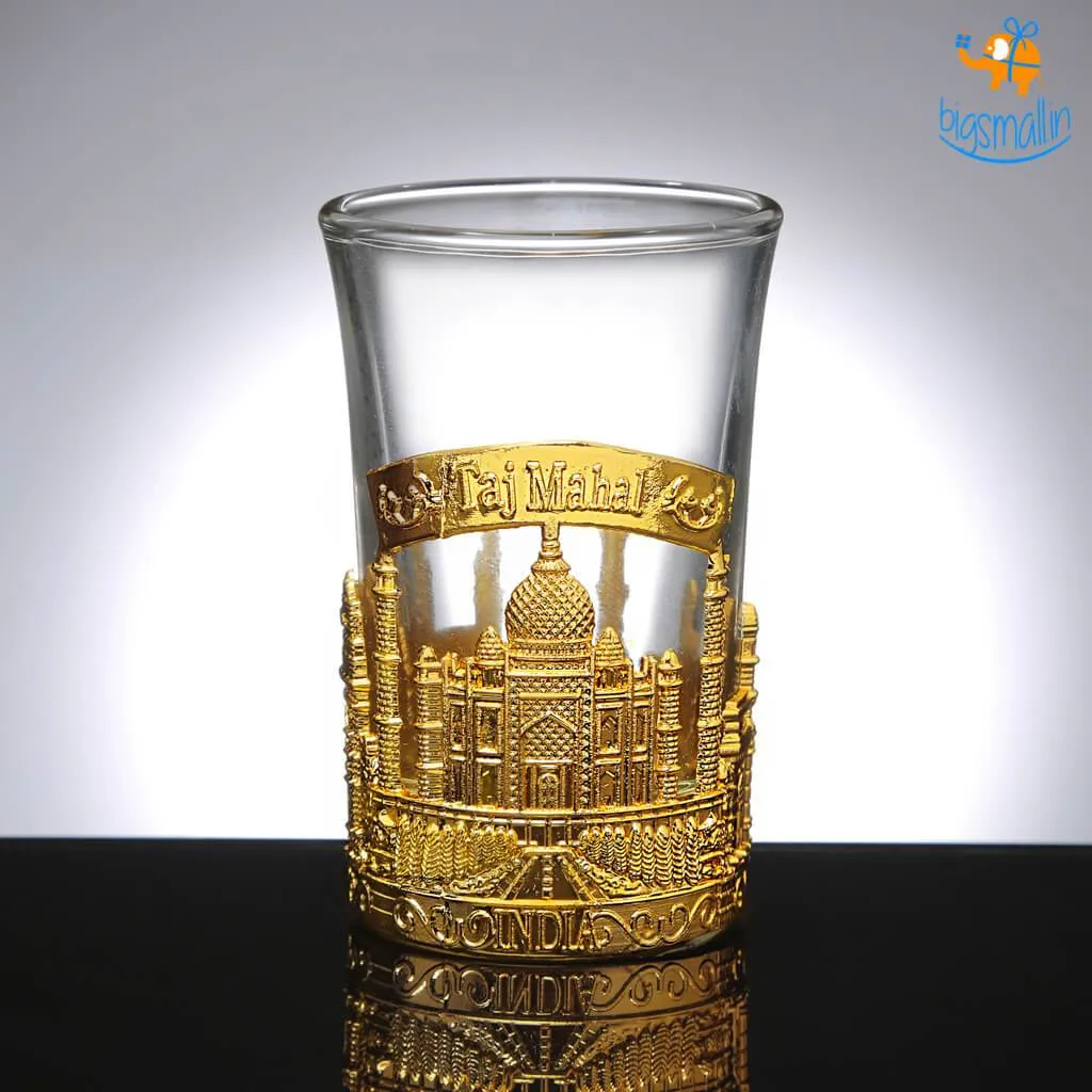 Taj Mahal Vintage Shot Glass