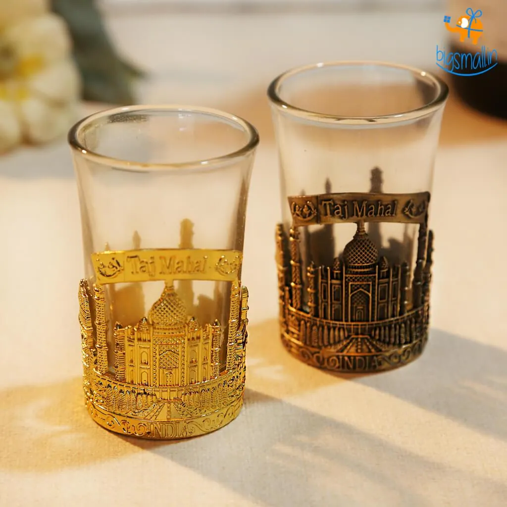 Taj Mahal Vintage Shot Glass