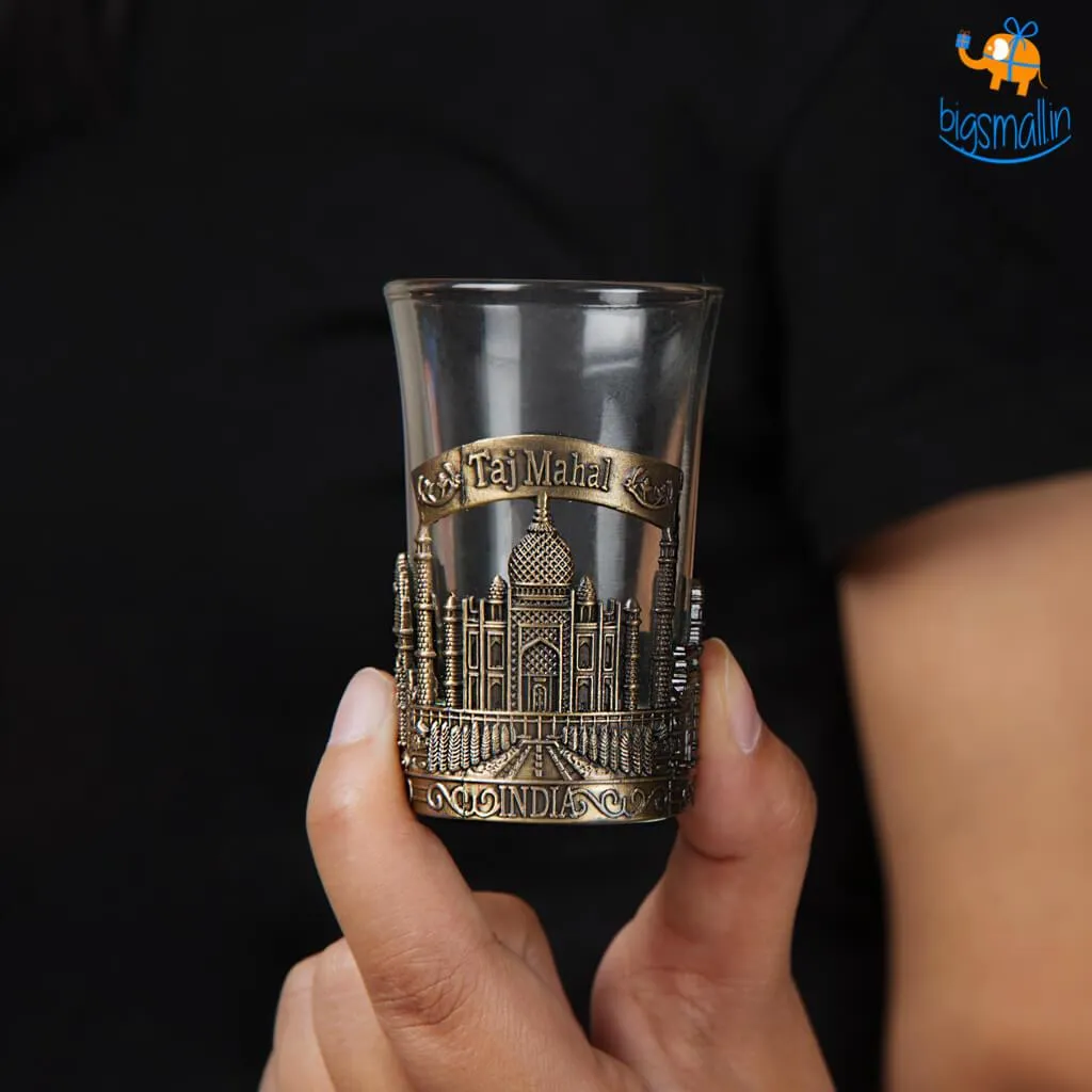 Taj Mahal Vintage Shot Glass