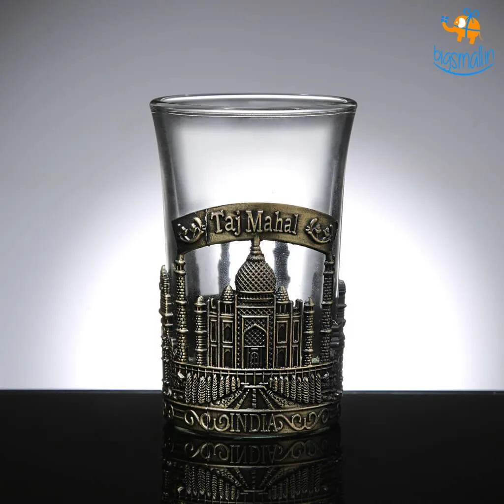 Taj Mahal Vintage Shot Glass