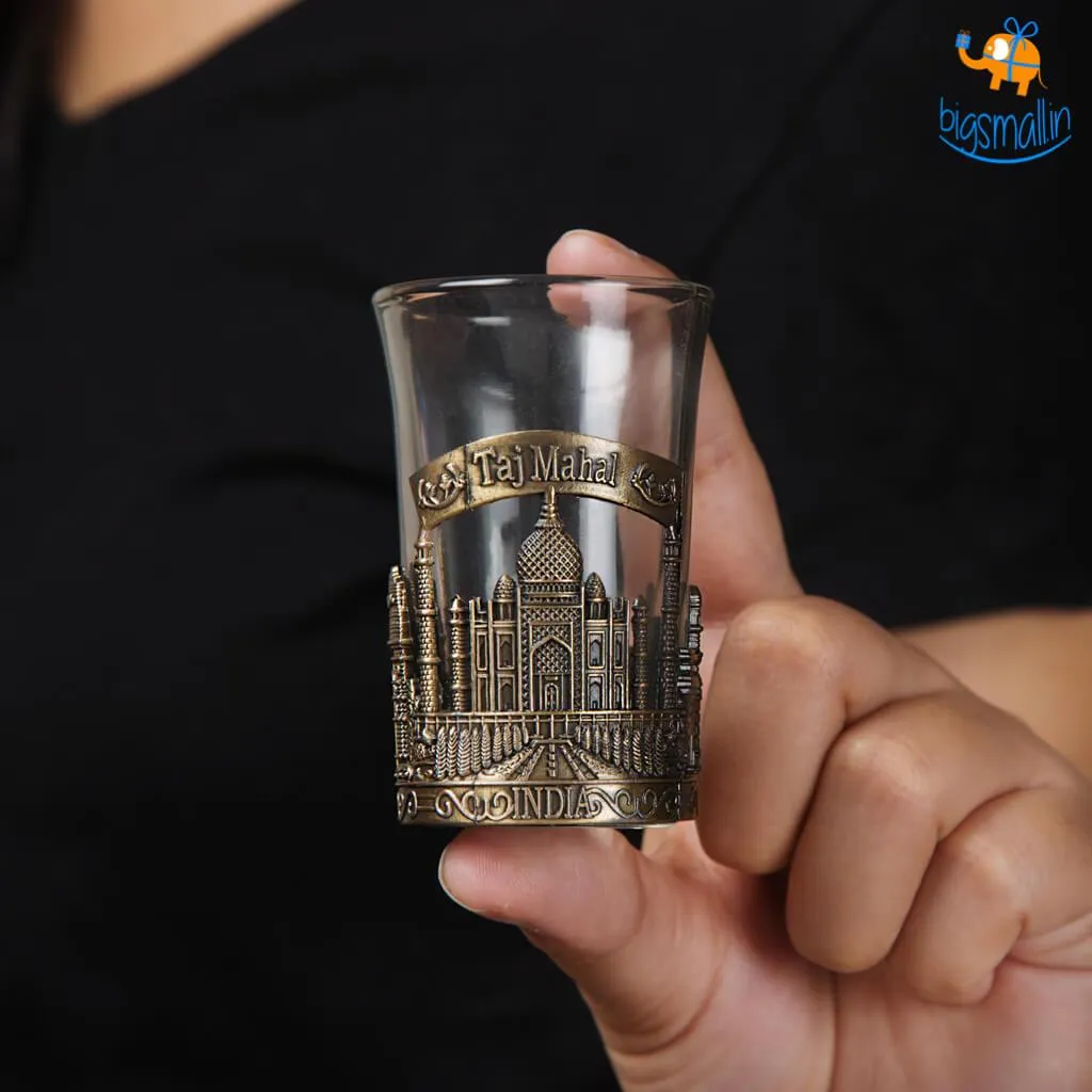 Taj Mahal Vintage Shot Glass