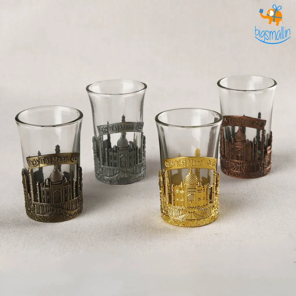 Taj Mahal Vintage Shot Glass