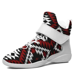 Taos Wool Ipottaa Basketball / Sport High Top Shoes - White Sole