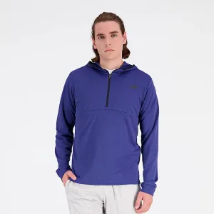 Tenacity Hooded Qtr Zip | Blue