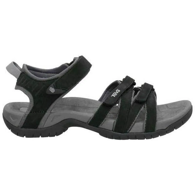 Teva Tirra Leather Women's Walking Sandals - Black