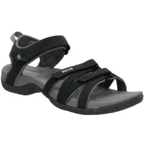 Teva Tirra Leather Women's Walking Sandals - Black