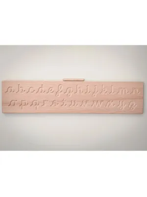 The Little Coach House Cursive Alphabet Board