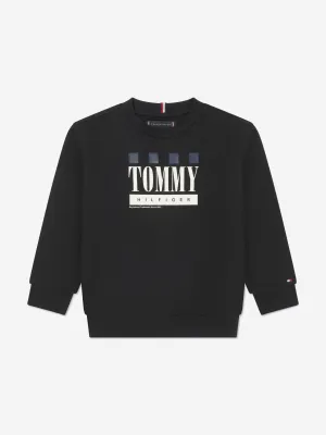 Tommy Hilfiger Boys Checker Board Logo Sweatshirt