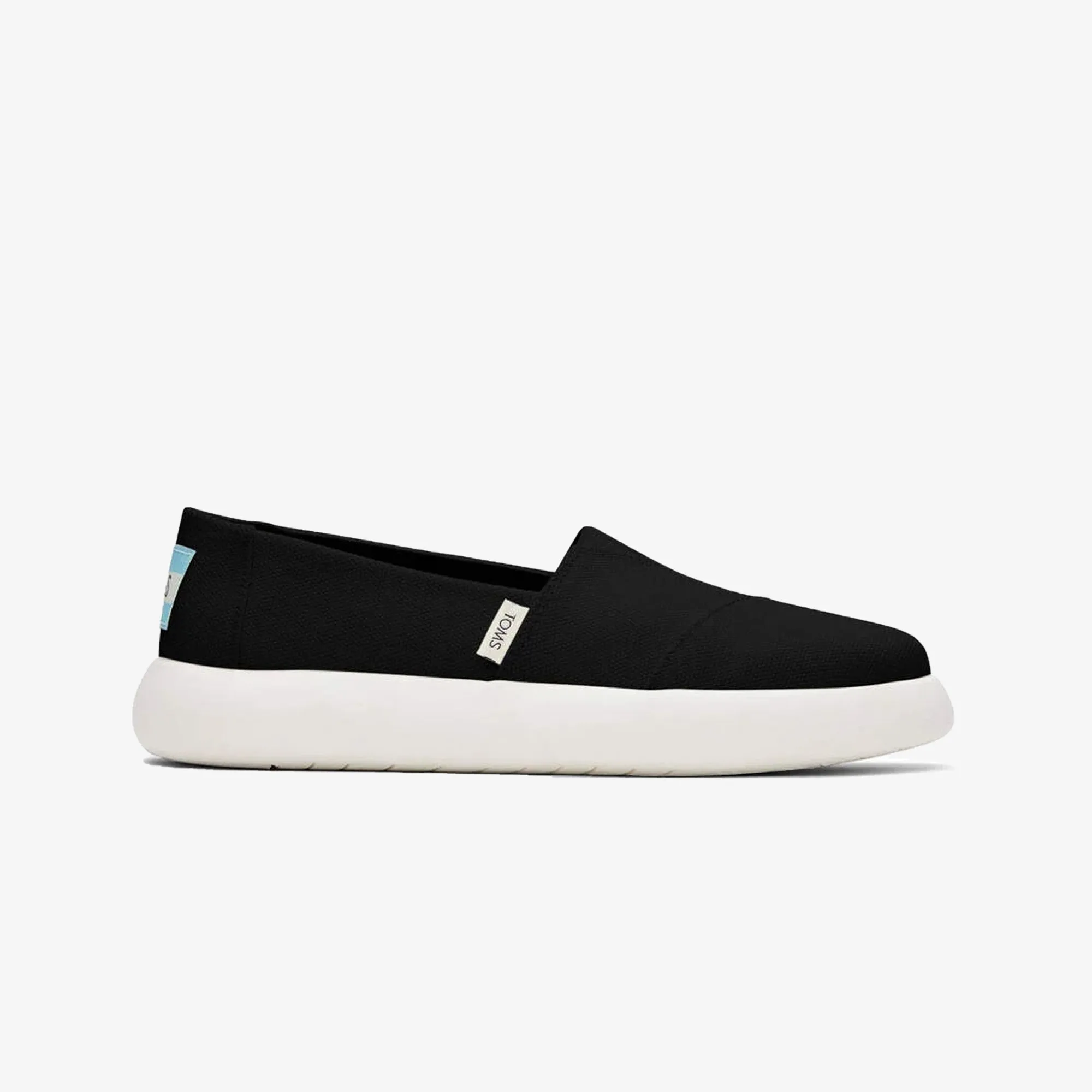 Toms | WMN'S MALLOW ALPARGATA  { BLACK