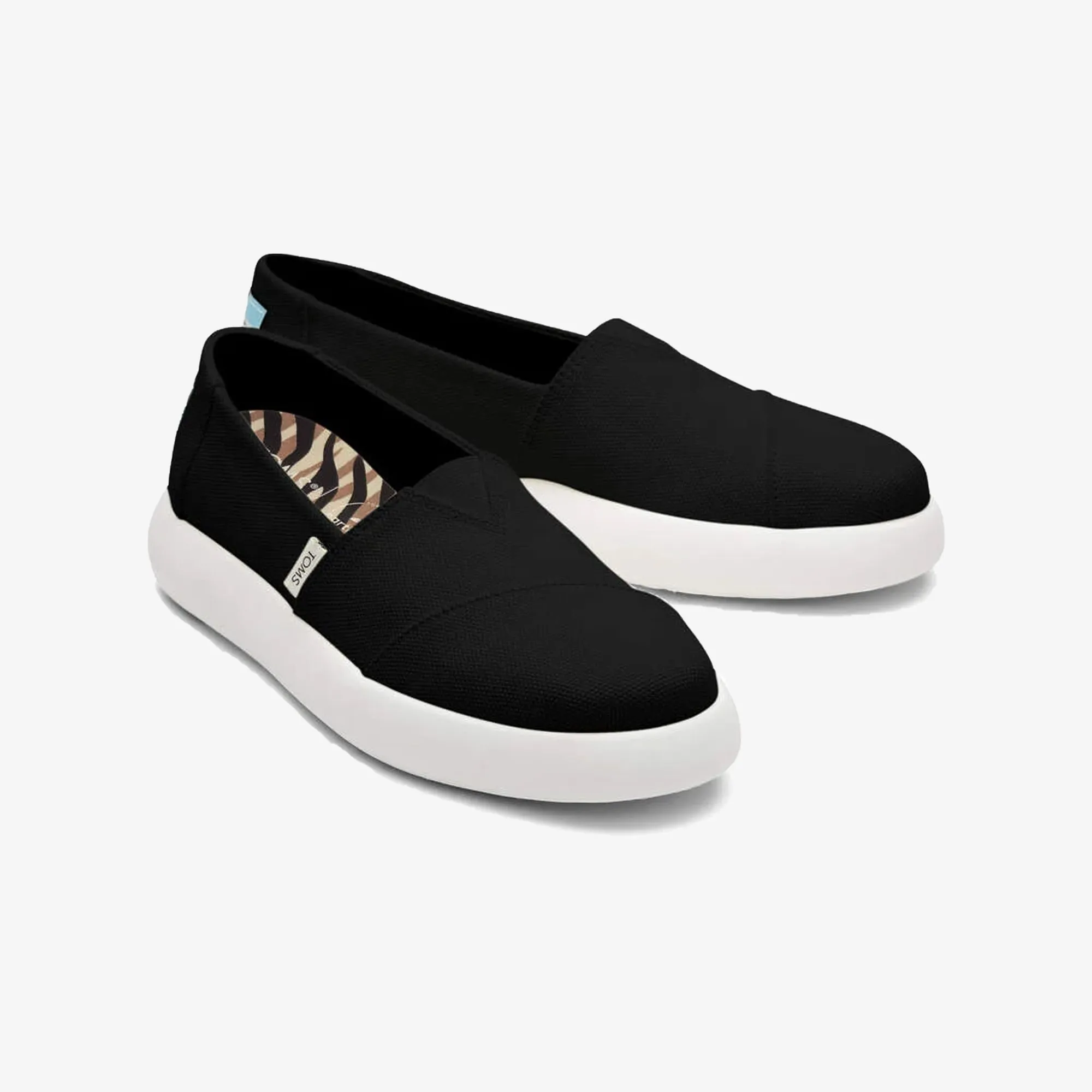 Toms | WMN'S MALLOW ALPARGATA  { BLACK